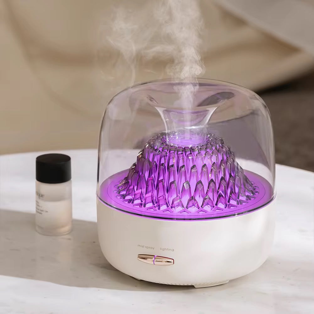 Diffuseur d'huiles essentielles 200ml avec LED et télécommande